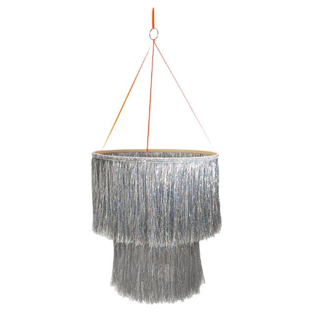 Meri Meri - Silver Tinsel Chandelier