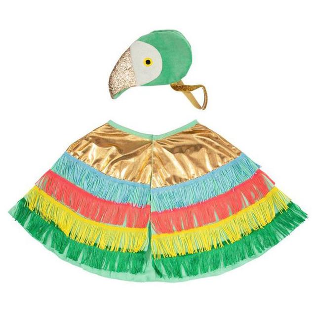 Meri Meri - Parrot Fringed Cape Dress Up