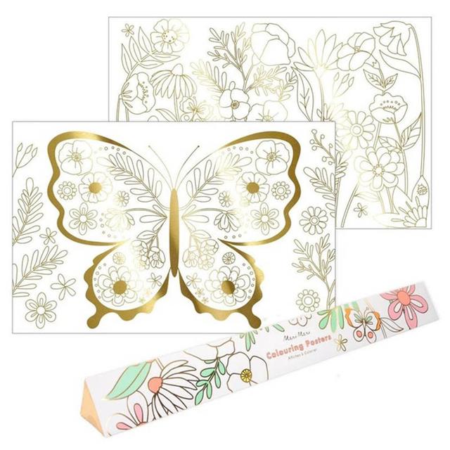 Meri Meri - Butterfly Colouring Posters