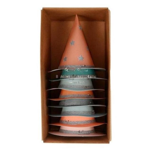 Meri Meri - Pastel Mini Witch Hats Pack of 8