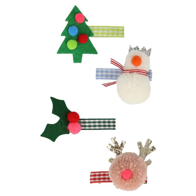 Meri Meri - Festive Icon Hair Clips - 4pcs