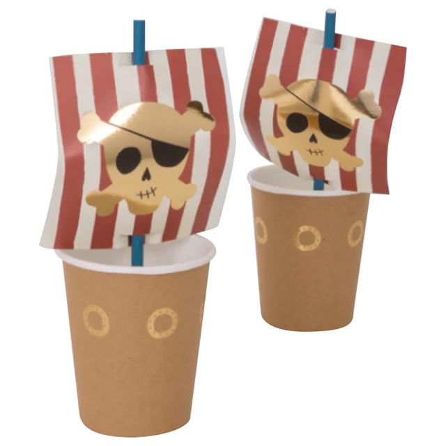 Meri Meri - Pirate Cup Set - Pack of 8