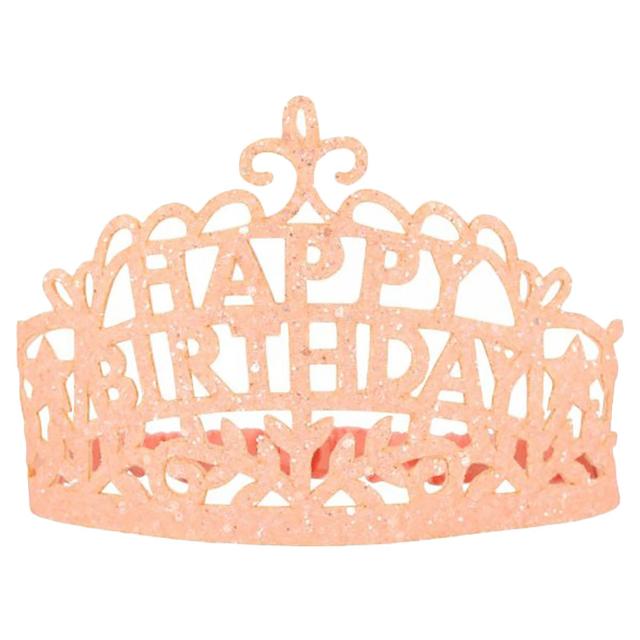 Meri Meri - Happy Birthday Tiara - Pink