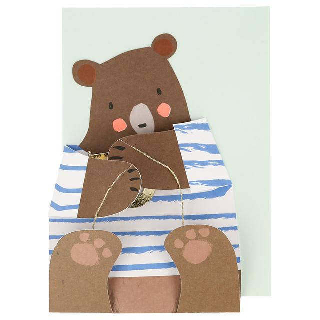 Meri Meri - Bear Hug Get Well Soon Card