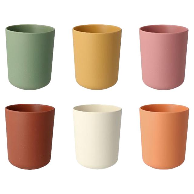 Meri Meri - Earthy Bamboo Melamine Cups - 6pcs