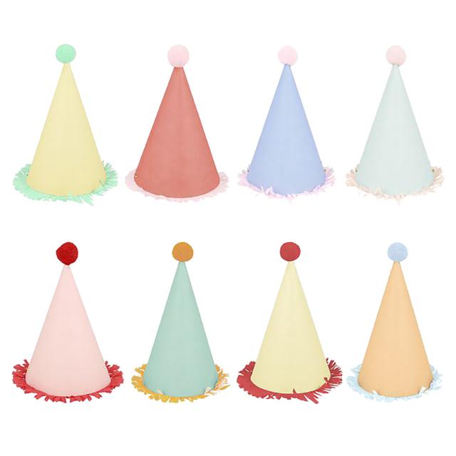 Meri Meri - Large Party Hats - 8pcs