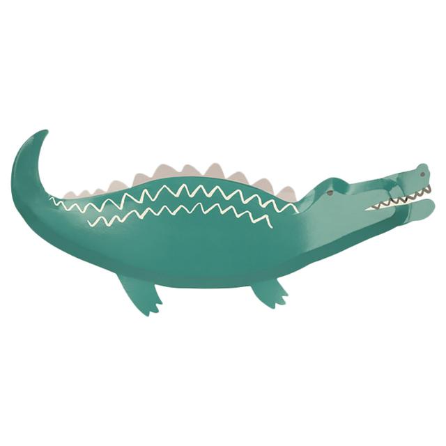 Meri Meri - Crocodile Plates - 8pcs