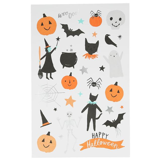 Meri Meri - Happy Halloween Tattoo Sheet