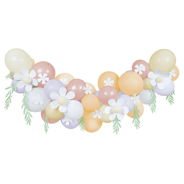 Meri Meri - Pastel Daisy Balloon Garland - 51pcs