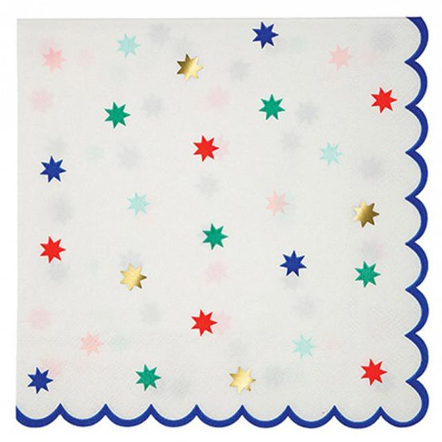 Meri Meri - Nutcracker Star Pattern Napkins