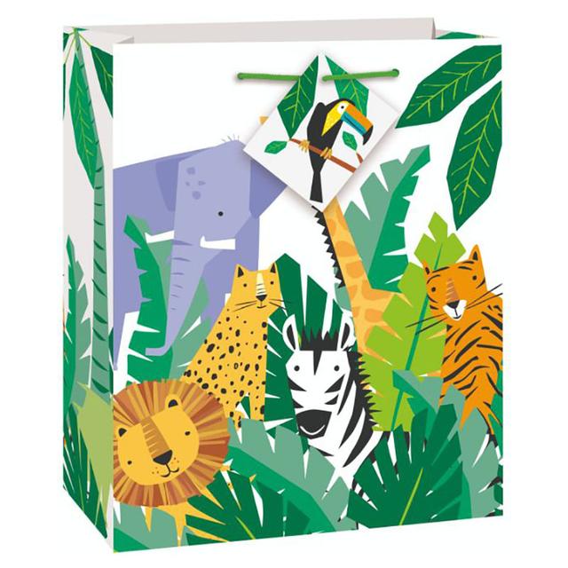 Unique - Animal Safari Gift Bag - Medium