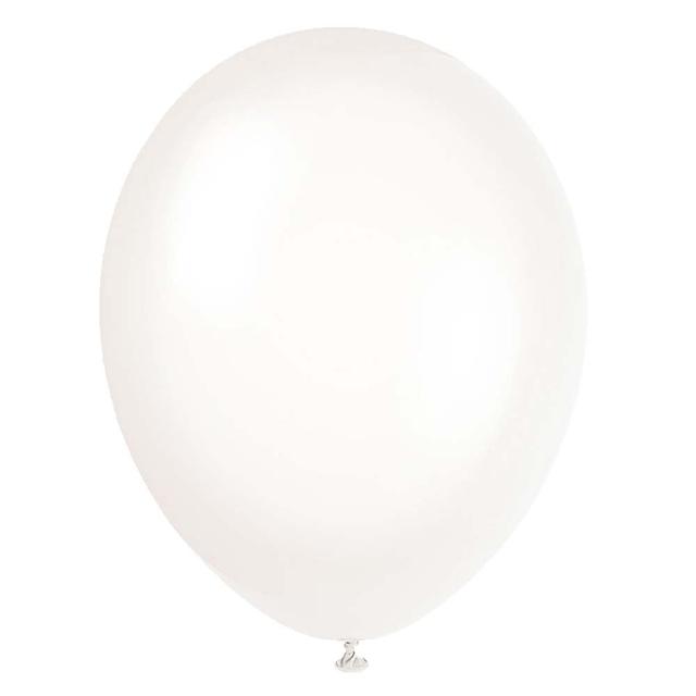 Unique - Transparent Balloon Pack of 10 - Clear