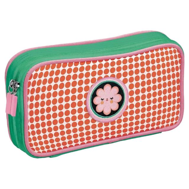 Djeco - Flower Pencil Case w/ 2 Compartments