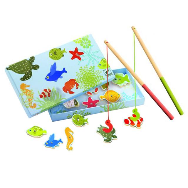 Djeco - Tropic Magnetic Fishing Game