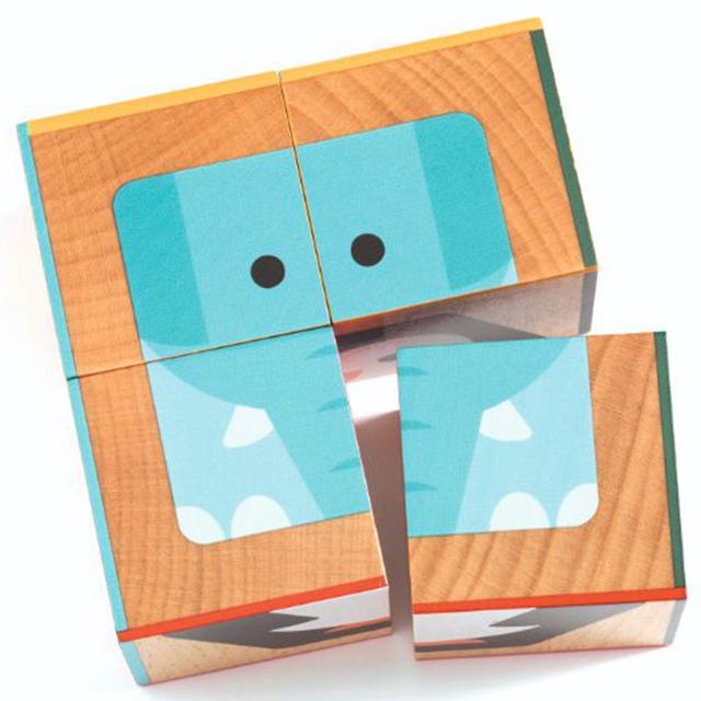 DJECO - CubaBasic Wooden Puzzle