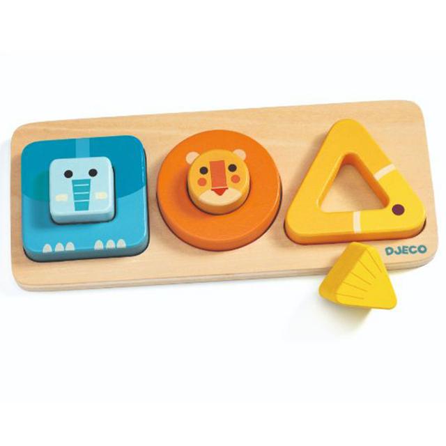 DJECO - VoluBasic Wooden Puzzle