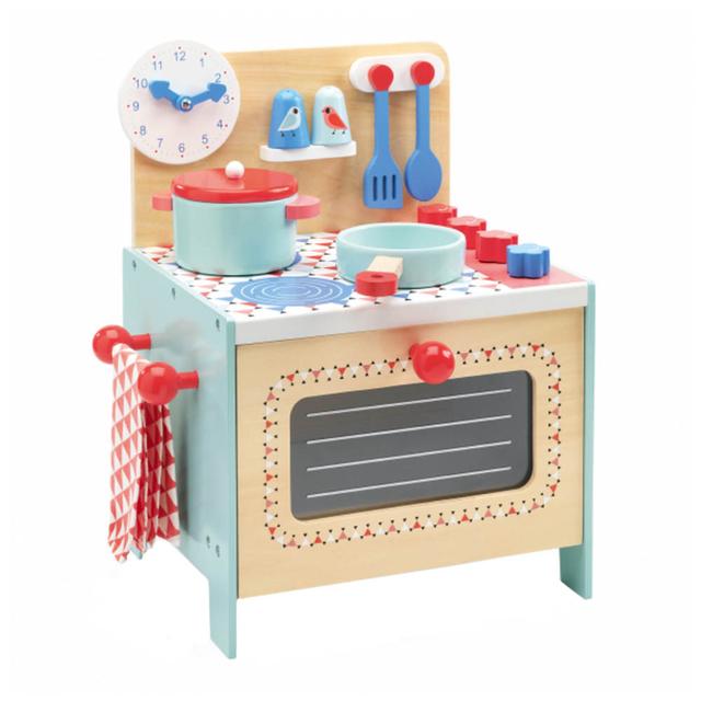 Djeco - Blue Cooker Kitchen Set