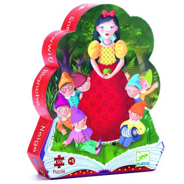 DJECO - Snow White Silhouette Puzzle - 50pcs