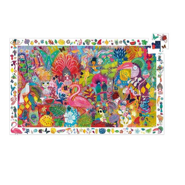 Djeco - Rio Carnival Observation Puzzles - 200pcs