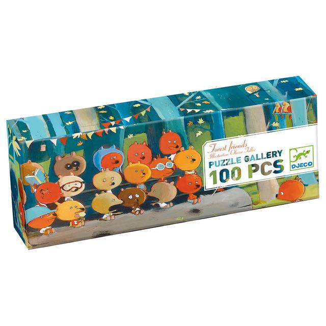 Djeco - Forest Friends Puzzle 100pcs