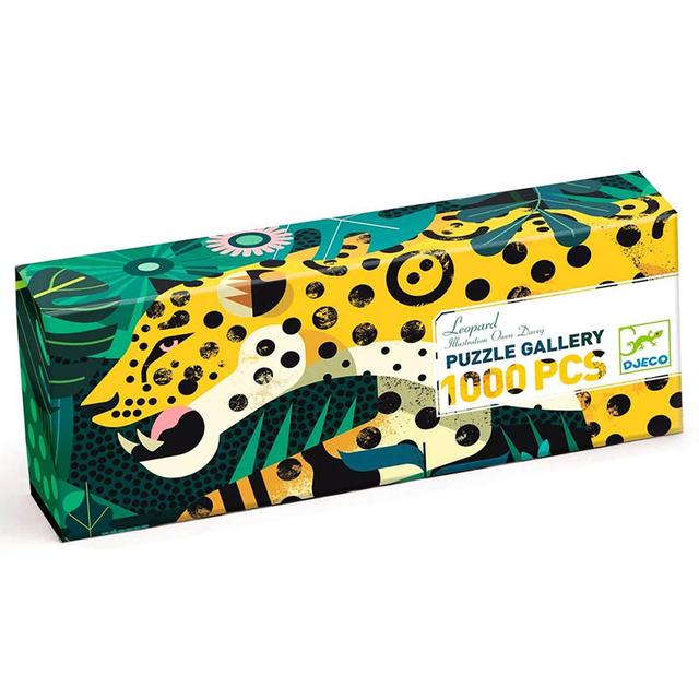 DJECO - Leopard Gallery Puzzle - 1000Pcs