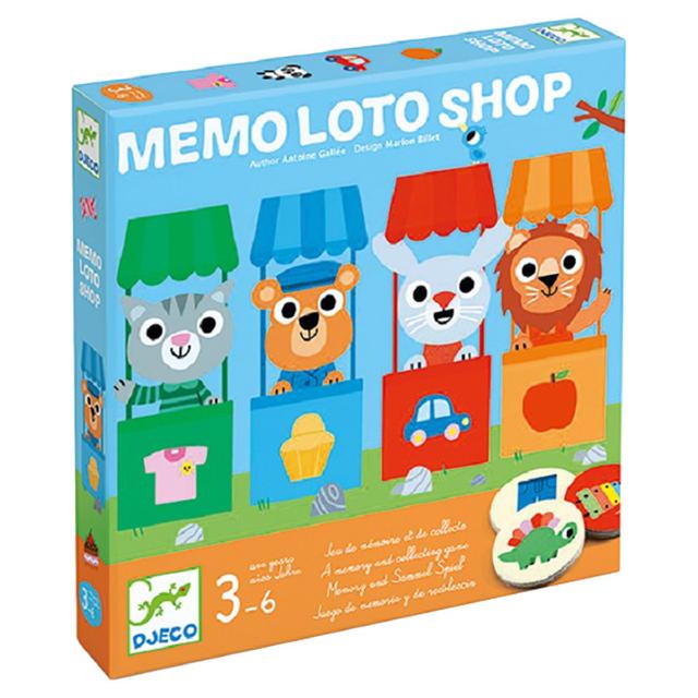 Djeco - Memo Loto Shop