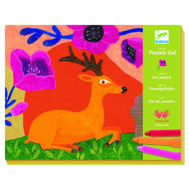 Djeco - Workshop Wild Things Gel Pastels