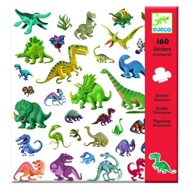 Djeco - Dinosaurs Stickers 160pcs