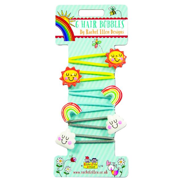 Rachel Ellen Designs - Sun, Rainbow & Cloud Hair Bobbles