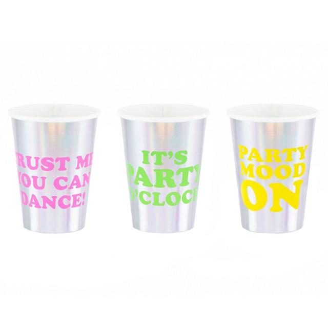 Party Deco - Holographic Cups