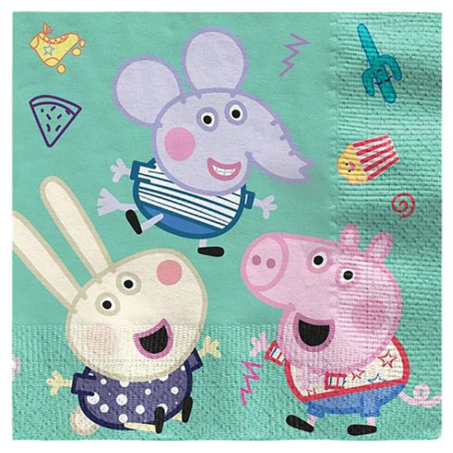 Party Camel - Peppa Pig Messy Play Napkins - 20pcs