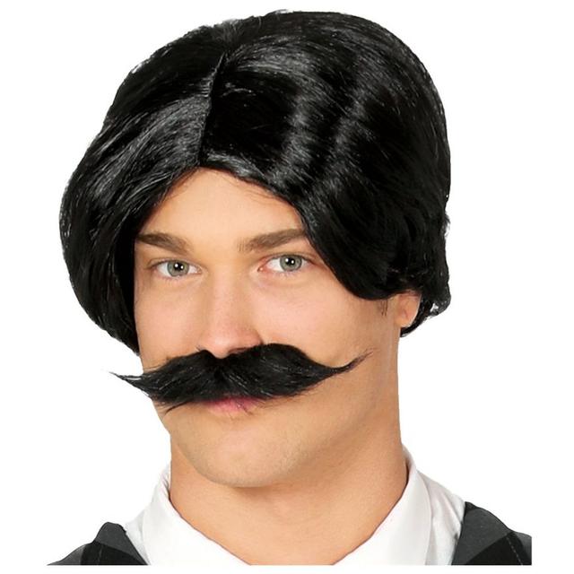 Party Camel - Spooky Family Dad Wig & Moustache