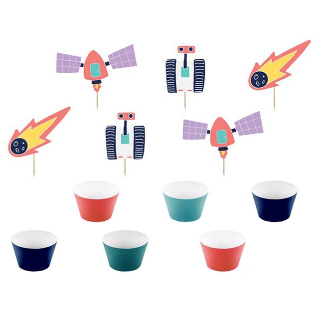 Party Deco - Space Cupcake Kit