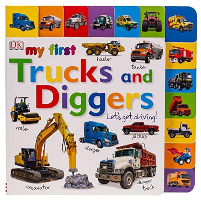 My First Trucks And Diggers Let's Get Driving