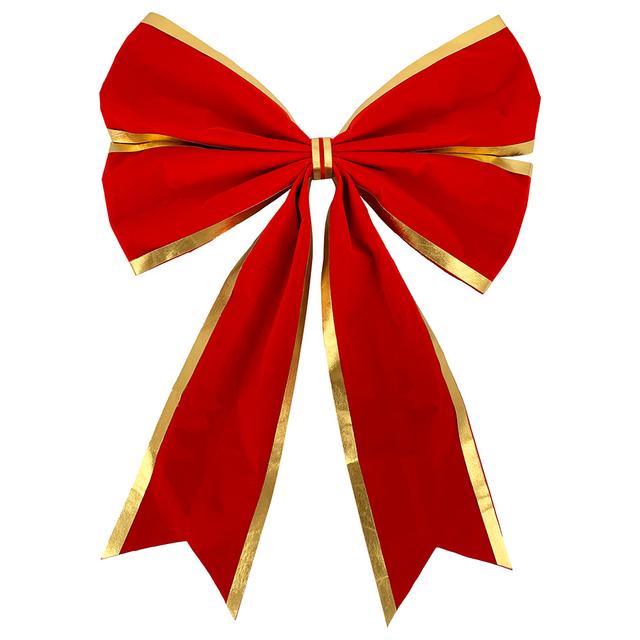 Christmas Magic - Deluxe Bow - 60 x 84 cm - Red