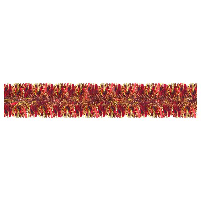 Christmas Magic - Deluxe Tinsel Garland - Red