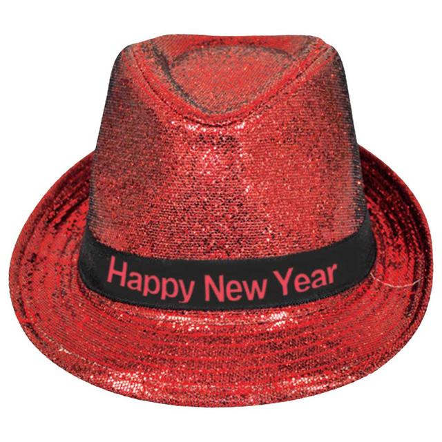 Party Magic - Deluxe Fabric Top Hat - Red