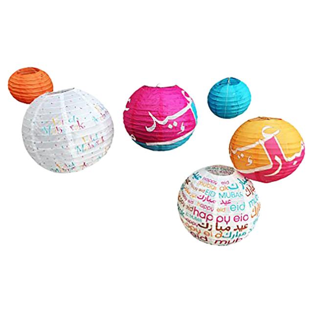 Eid Creations - 12" Lantern Kit 6pcs