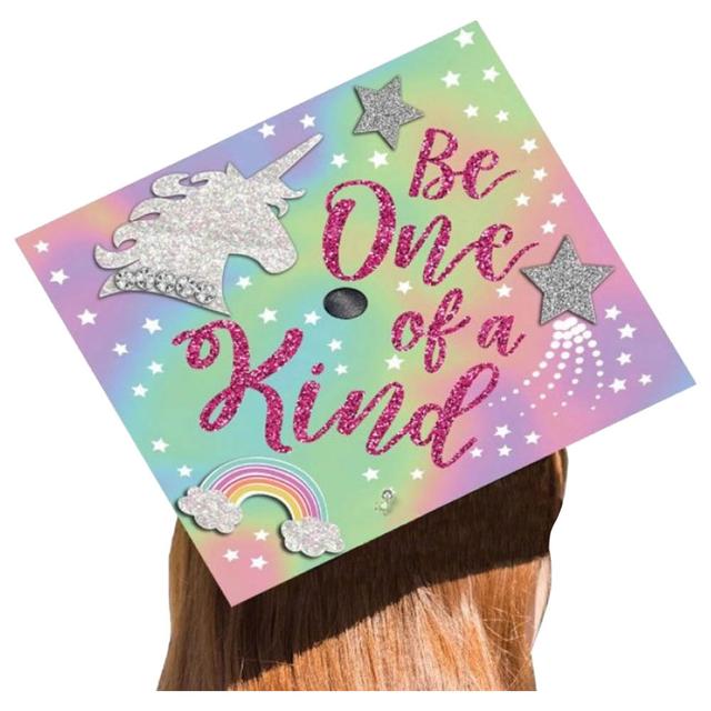 Amscan - One Of Kind Grad Cap Decorating Kit