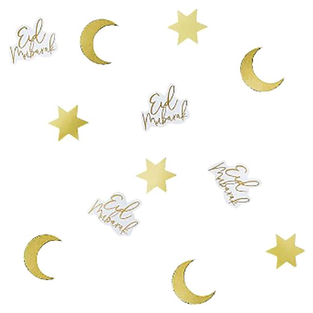 Hootyballoo - Eid Paper Table Scatter - Gold Foiled - 10G