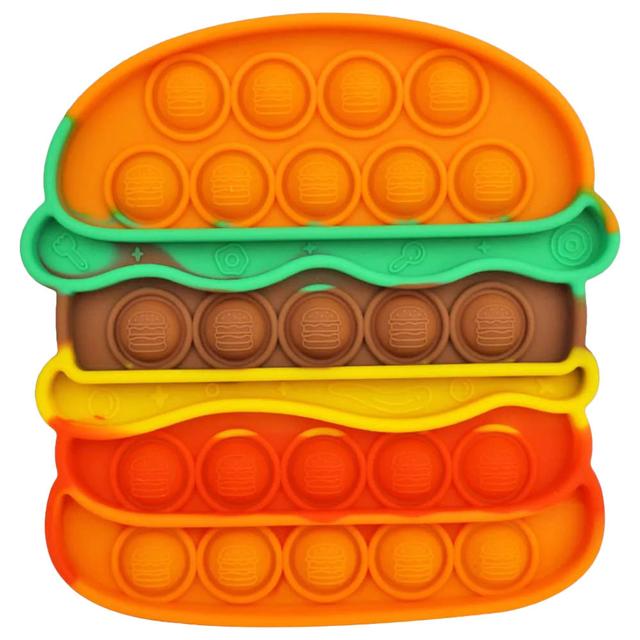 Squizz Toys - Pop The Bubble Burger Toy - 5 Inch