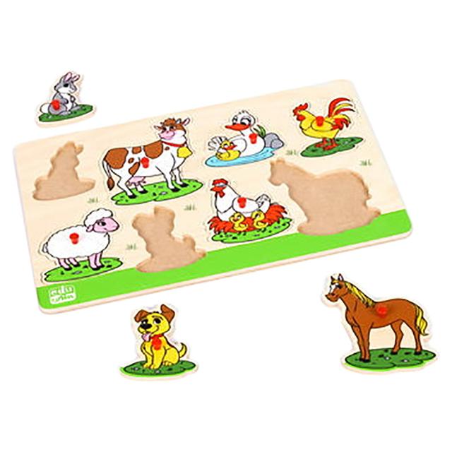 Edu Fun - Insert Board Farm Animals