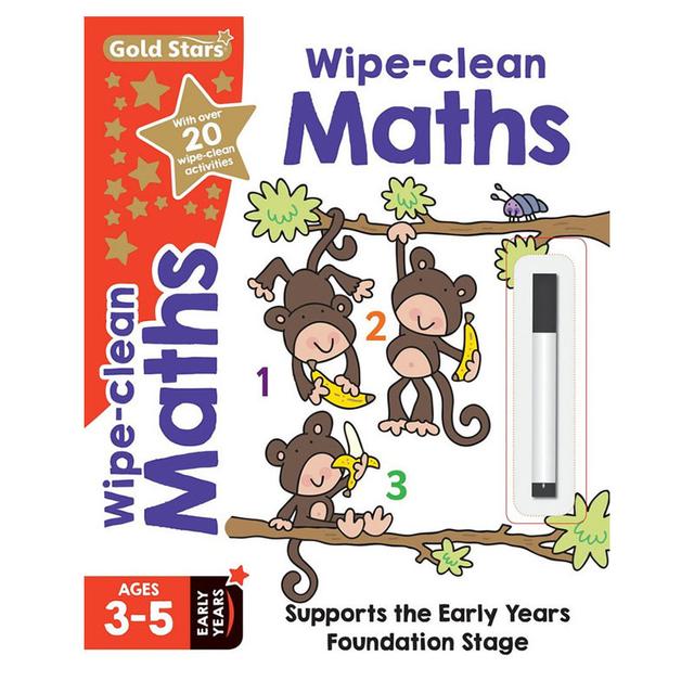 Gold Stars: Wipe - Clean Maths 