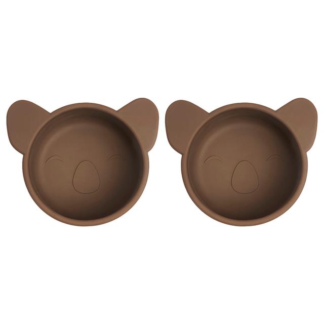 Nuuroo - Rosa Silicone Koala Snack Box Small Pack of 2 - Acorn