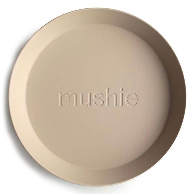 Mushie - Dinner Plate Round - Vanilla