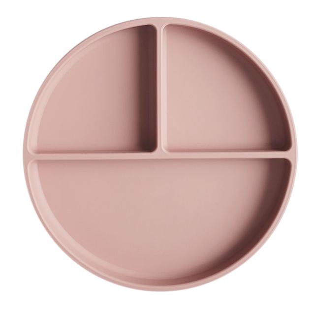 Mushie - Silicone Plate - Blush