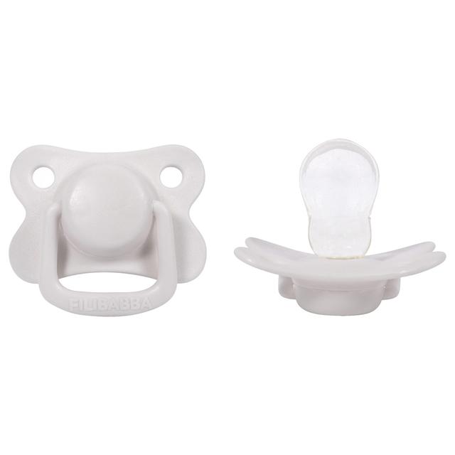 Filibabba - Pacifiers - Pack of 2 - White