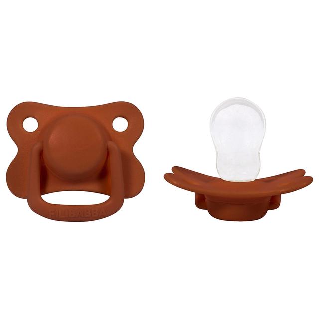 Filibabba - Pacifiers - Pack of 2 - Rust