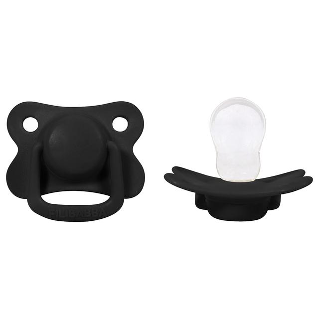 Filibabba - Pacifiers - Pack of 2 - Black