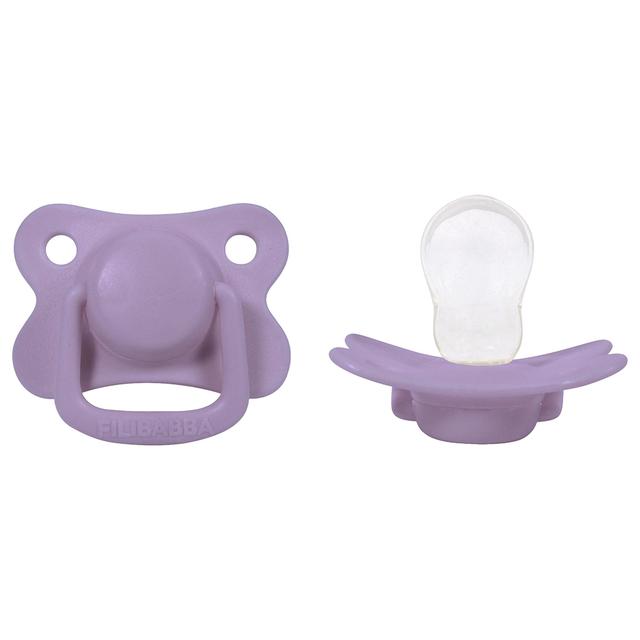 Filibabba - Pacifiers - Pack of 2 - Fresh Violet